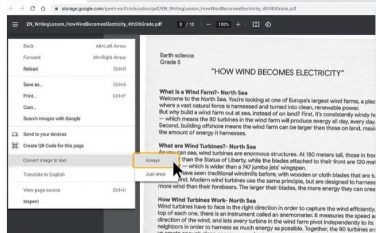 Google Chrome së shpejti do të jetë në gjendje të konvertojë PDF-at në tekst dhe më pas t’i “lexojë ato me zë”