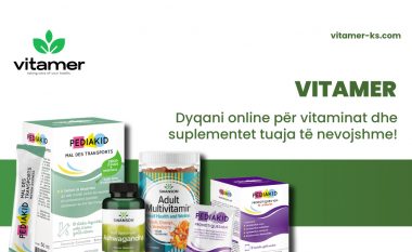 Investoni në shëndetin tuaj nga rehatia e shtëpisë – gjeni vitaminat dhe suplementet e nevojshme në dyqanin online Vitamer