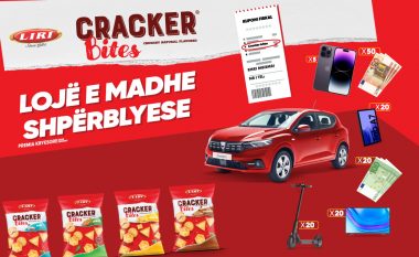 Diçka e madhe po ndodhë! Fitoni çdo javë me Cracker Bites!