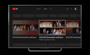 Multiview vjen në YouTube – prezantohet zyrtarisht në YouTube TV, por ka kufizime