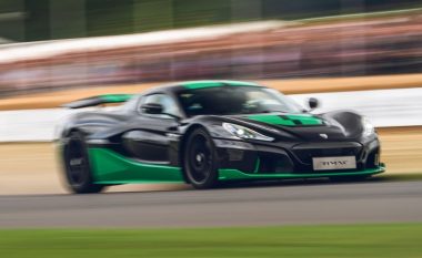 Hiper-vetura Rimac Nevera vendos rekord të veturave elektrike të ligjshme rrugore në Festivalin e Shpejtësisë Goodwood