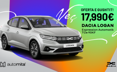 Oferta e parezistueshme e gushtit në Auto Mita – bëjeni tuajën Dacia Logan Automatic