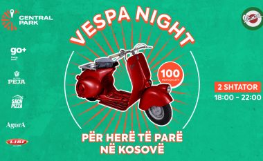 Vespa Night vjen në Central Park – motoçikleta ikonike, muzikë e shumë supriza