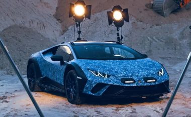 U deshën 370 orë për ngjyrosjen e Lamborghini Huracan Sterrato Opera Unica