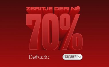 Bëhu gati për vjeshtë me ofertën 70% ZBRITJE