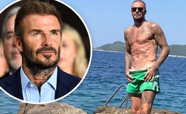 David Beckham tregon fizikun e tonifikuar pa bluzë nga pushimet e radhës në Kroaci