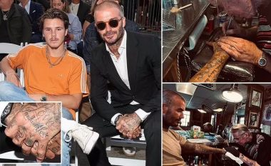 David Beckham bën një tjetër tatuazh të veçantë dedikuar gruas së tij Victoria Beckham