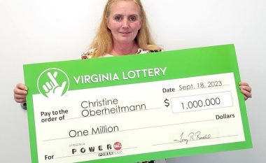 Ndaluan në Virxhinia për pushim – çifti nga Maryland fiton xhekpotin Powerball prej 1 milion dollarësh