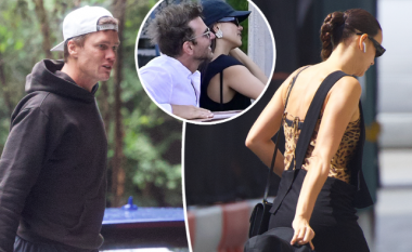 Pas pushimeve me ish-partnerin Bradley Cooper, Irina Shayk fotografohet duke shkuar në apartamentin e Tom Bradyt