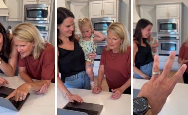 Kur një grua zbuloi se vajza e saj do të lindte trenjakë, reagimi pushtoi internetin