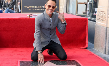 Marc Anthony bëhet me yll në “Hollywood Walk of Fame”