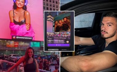 Xhuli shfaqet në Times Square, Andi zbulon ‘hilen’ se si çdo njeri mund të shfaqet për 15 sekonda në ‘billboard’