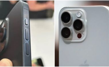 Apple thotë se shenjat e gishtërinjve mund të ‘ndryshojnë përkohësisht ngjyrën’ e kornizës së titanit tek modelet Pro të iPhone 15