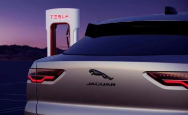 Veturat elektrike të Jaguar do të kenë qasje në rrjetin e Tesla Supercharging