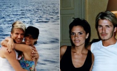 Fotografi të papublikuara nga muaji i mjaltit të David dhe Victoria Beckham