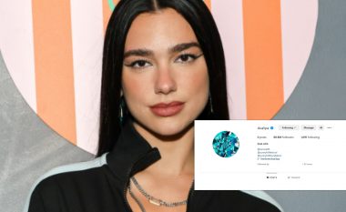 Dua Lipa fshin të gjitha postimet në Instagram