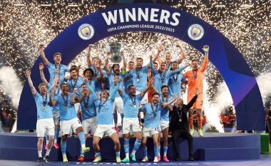 Manchester City shpallet ekipi më i mirë i vitit për herë të dytë radhazi