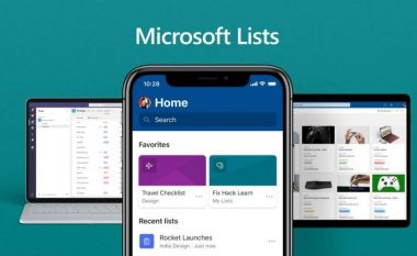 Microsoft Lists tani është në dispozicion për të gjithë në iOS, Android dhe ueb