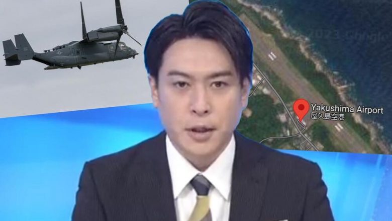 Rrëzohet aeroplani ushtarak amerikan në Japoni, një motor iu përfshi nga zjarri – në fluturake gjendeshin tetë persona