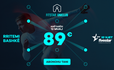 Një dekadë e suksesit – Five Star Fitness feston 10 vjetorin!