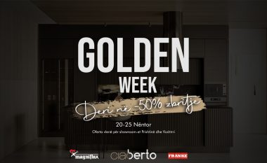 “Golden Week” në Ciao Berto – lumturia e artë tani deri në -50% zbritje!