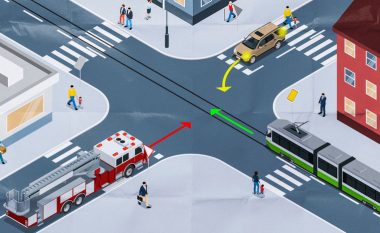 I njohim nga sirenat e tyre dhe u japim përparësi kalimi gjithmonë: Në cilin kryqëzim do të kalojnë zjarrfikësit?