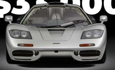 Se makina McLaren F1 është “shumë e shtrenjtë”, e tregon edhe çmimi për ndërrimin e xhamit të përparmë të saj