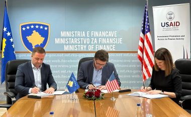 Ministria e Financave dhe USAID nënshkruajnë marrëveshje për marrjen e vlerësimit kreditor të Kosovës