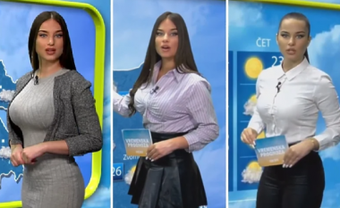 Prezantuesja boshnjake e motit ka fituar një popullaritet të madh në internet për shkak të pamjes tërheqëse