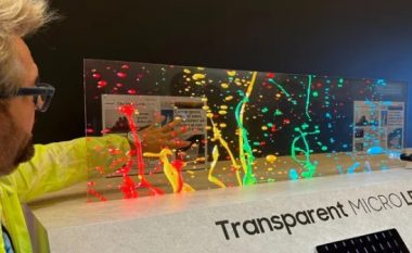 Samsung prezanton televizorin me ekranin e parë në botë transparent MicroLED – duket sikur hologram