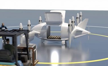 Një dron i projektuar për transportimin e paletave