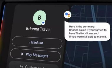 Sistemi Android Auto i Google do t’u përgjigjet mesazheve ndërsa jeni duke vozitur