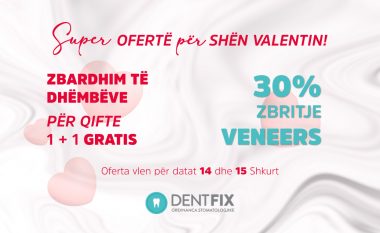 Doktori i VIP-ve sjell super ofertën për Shën Valentin