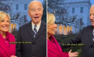 Zbulohet historia e dashurisë “me shkuesi” e presidentit amerikan me gruan e tij Jill