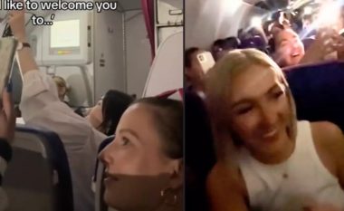 Pasagjerët që blenë udhëtimin misterioz të Wizz Air, bërtasin nga gëzimi kur mësojnë nga piloti se ku po shkojnë – ata ndanë në rrjetet sociale gjithë eksperiencën