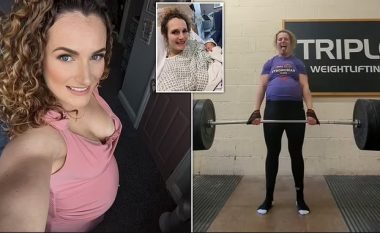Ngriti 200 kilogramë dy ditë para se të sillte në jetë vajzën, peshëngritësja britanike thotë se ndihet shumë e shëndetshme