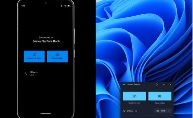 Windows 11 mund të “shohë” përmes kamerës së telefonit tuaj