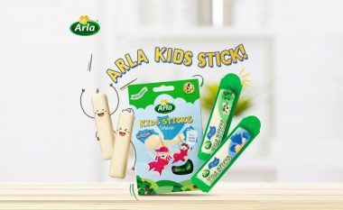 Arla Kids Sticks, snacks djathi të shijshëm dhe shëndetshëm!