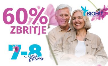 7 dhe 8 marsi vijnë me 60 % zbritje në Laboratorin Mjekësor BIOHIT!