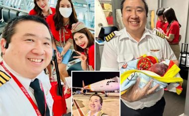 Dramë mes reve në Taipei: Një grua lindi në tualetin e aeroplanit, foshnja mori një pseudonim interesant