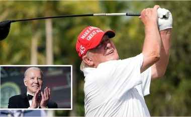 Komenti i Biden bëhet viral, pasi Trump u mburr për fitimin e trofeut në klubin e tij të golfit