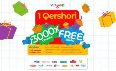 Vitaland me 3000 dhurata feston Ditën Ndërkombëtare të Fëmijëve – 1 Qershori