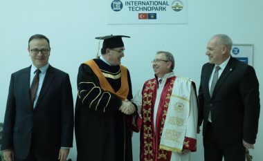 UBT ndan çmimin më të lartë institucional për Rektorin e Trakya Üniversitesi, Prof. Dr. Erhan Tabakoğlu dhe bën hapjen e Teknoparkut Ndërkombëtar