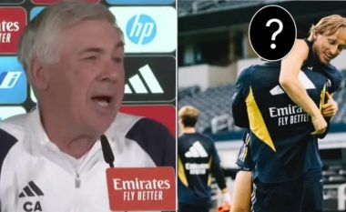 “Nëse jemi këtu, është për shkak të tij”, Ancelotti i jep merita top yllit të ekipit për suksesin e Real Madridit