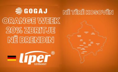 Gogaj sjell ndriçimin gjerman Liper në Kosovë me 20% zbritje gjatë javës Orange