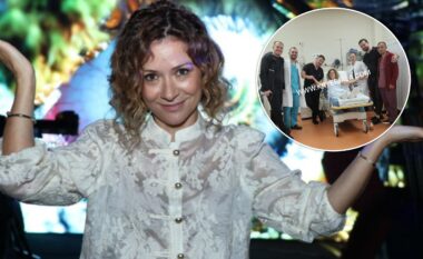 U rrëzua nga shkallët? Publikohet një fotografi e Egla Cenos gjatë vizitës mjekësore në spital