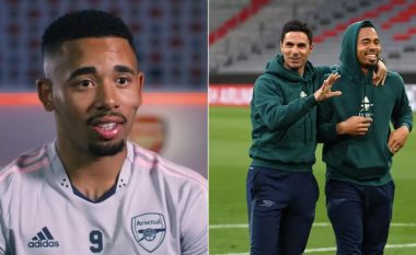 Gabriel Jesus shpërfill Bukayo Sakan kur zgjedh lojtarin e Arsenalit që mund të bëhet ‘më i miri në botë’