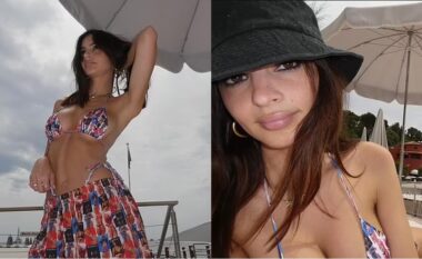 Emily Ratajkowski tregon figurën e saj spektakolare në bikini, në pushimet në Monaco