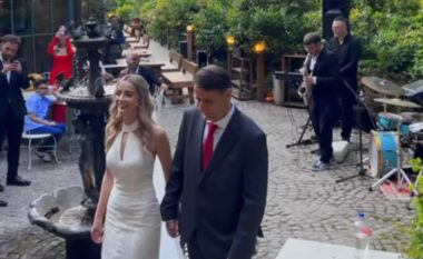 Vajza e ish-kryeministrit të Kosovës i jep fund beqarisë, publikohen pamjet nga ceremonia