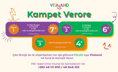 Vitaland me thirrje për kopshtet dhe shkollat fillore për kampe verore